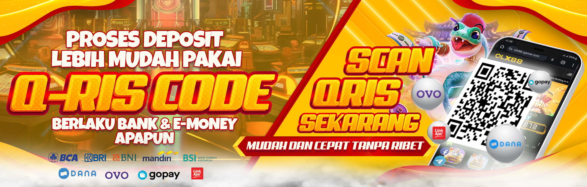 Bonus Deposit New Member Banner